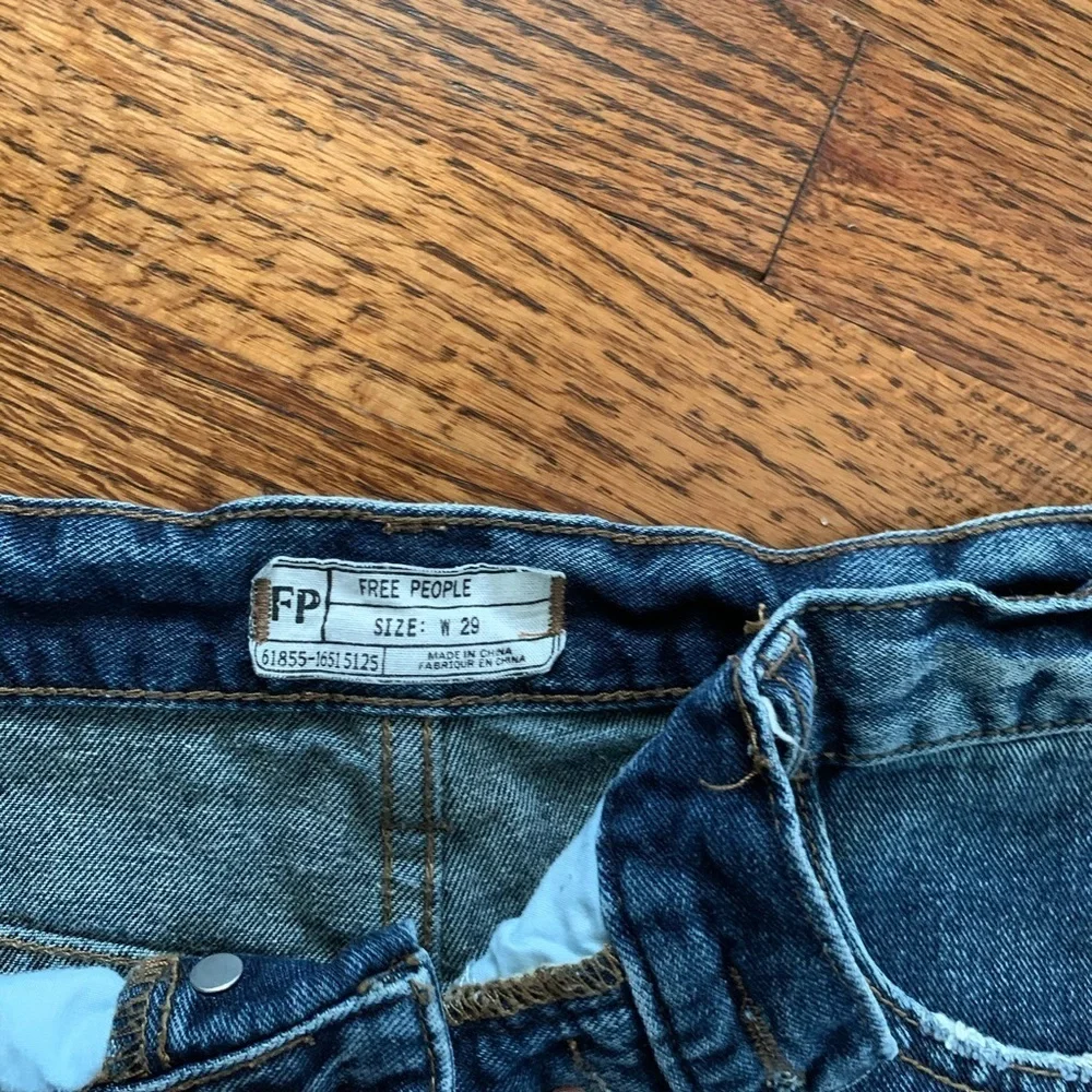 Free People Jean Shorts